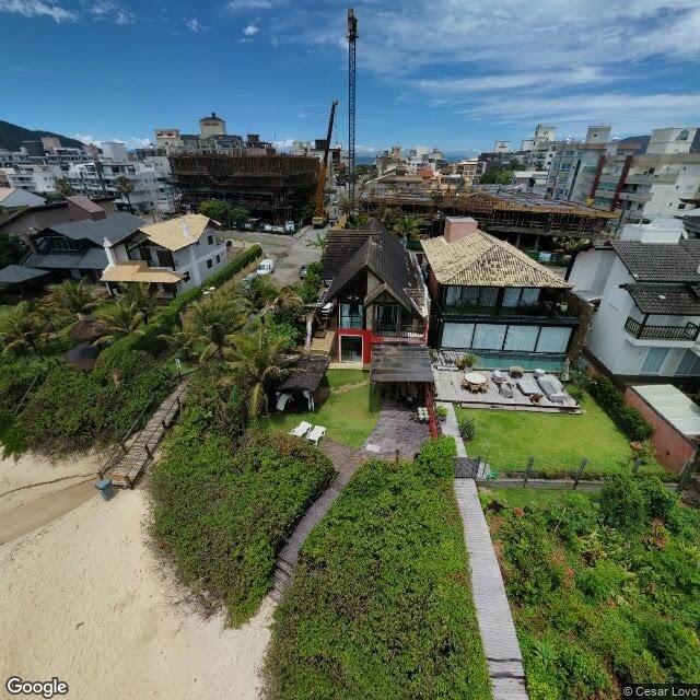 Imagem estática do "Street View" da localização