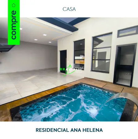 Casa à venda no bairro Residencial Ana Helena em Franca/SP