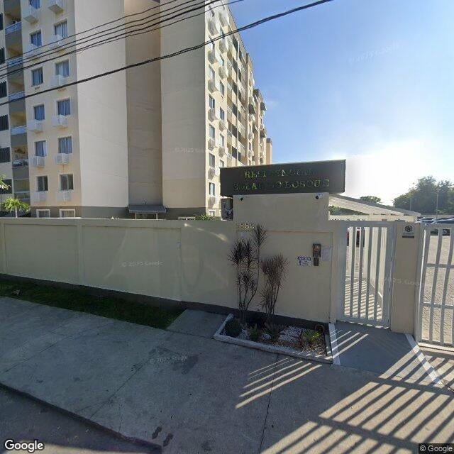 Imagem estática do "Street View" da localização