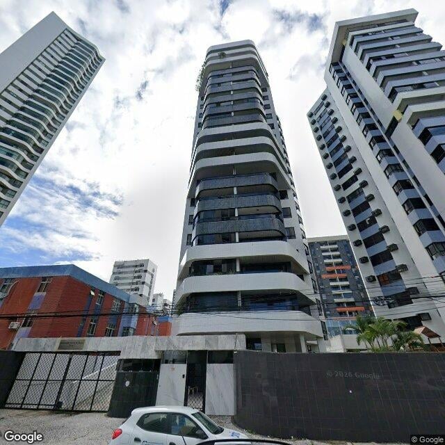Imagem estática do "Street View" da localização