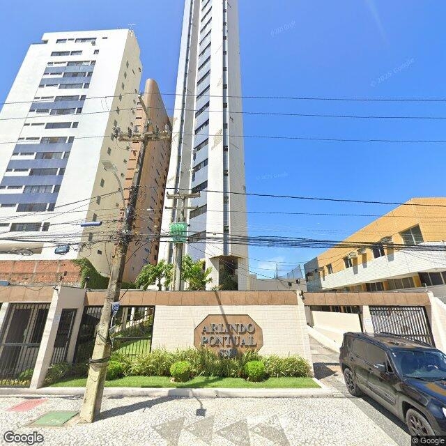 Imagem estática do "Street View" da localização