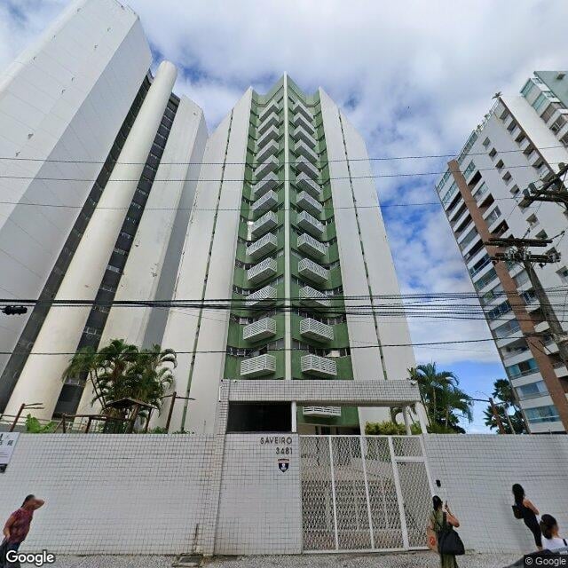 Imagem estática do "Street View" da localização