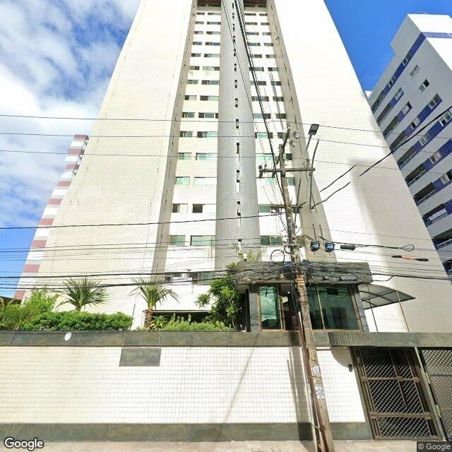 Imagem estática do "Street View" da localização