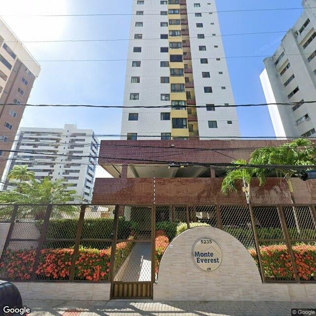 Imagem estática do "Street View" da localização