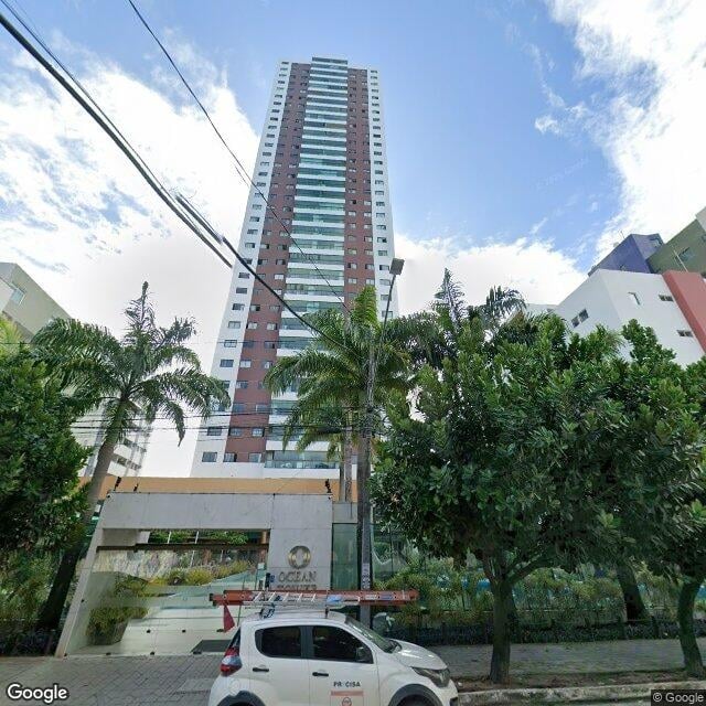 Imagem estática do "Street View" da localização