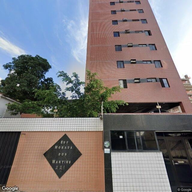Imagem estática do "Street View" da localização