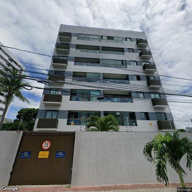 Imagem estática do "Street View" da localização