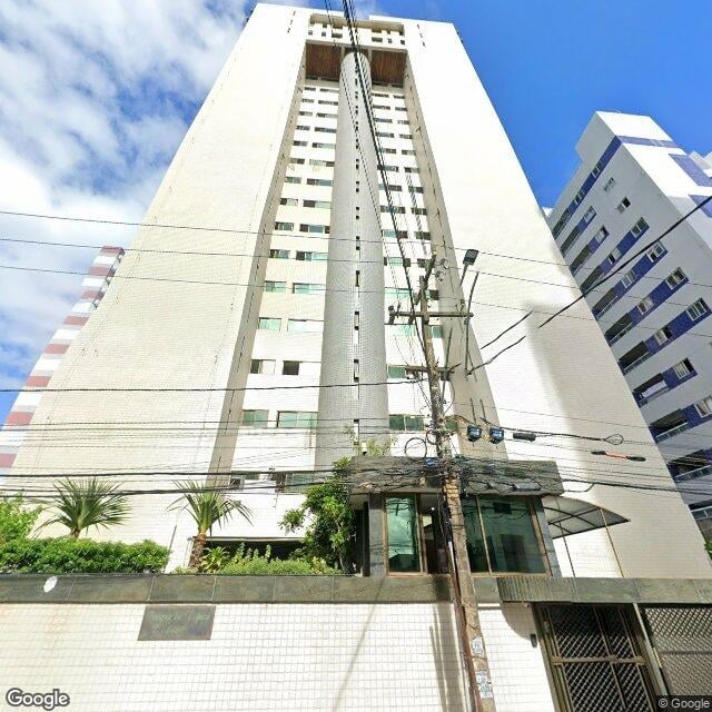 Imagem estática do "Street View" da localização