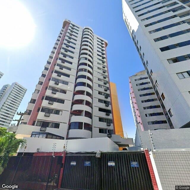 Imagem estática do "Street View" da localização