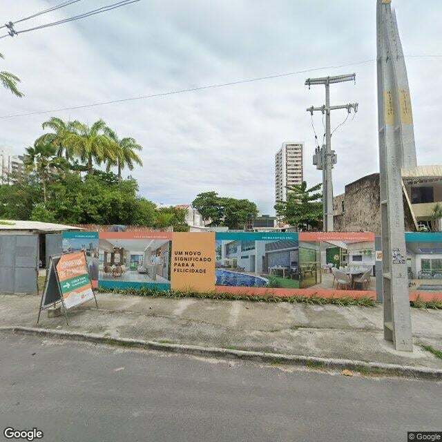 Imagem estática do "Street View" da localização