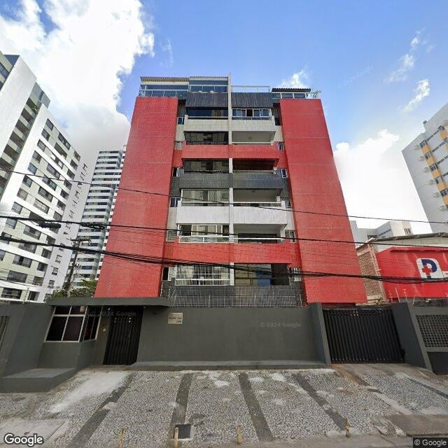 Imagem estática do "Street View" da localização