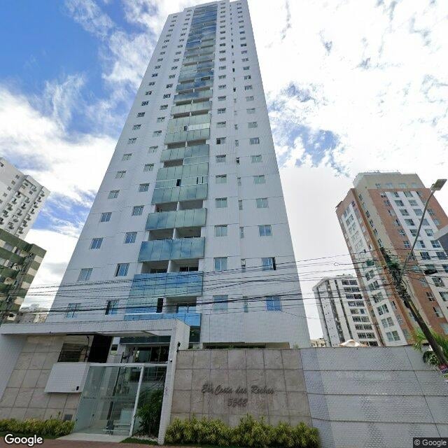 Imagem estática do "Street View" da localização
