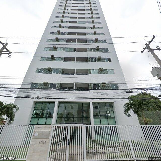 Imagem estática do "Street View" da localização