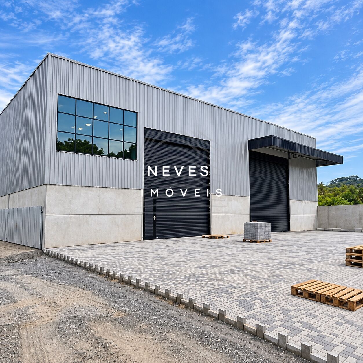 Depósito-Galpão, 1120 m² - Foto 1