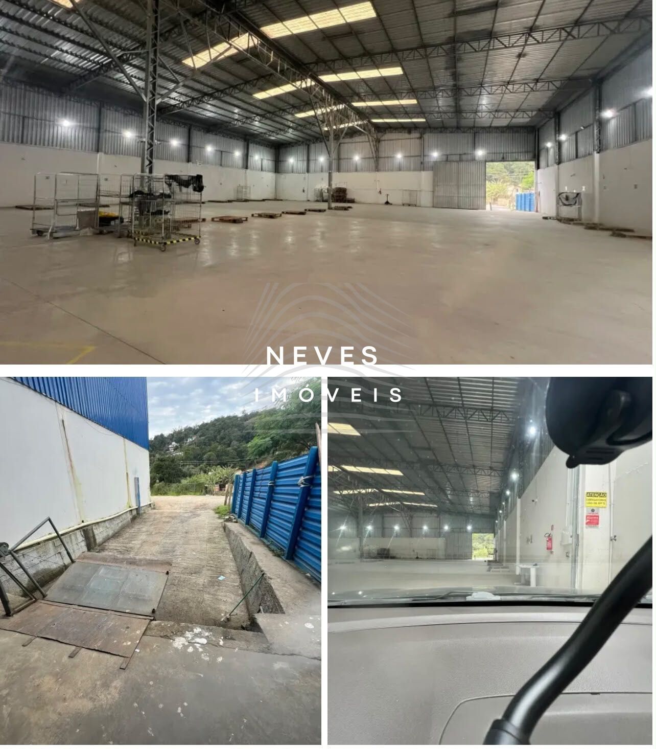 Depósito-Galpão, 1300 m² - Foto 1