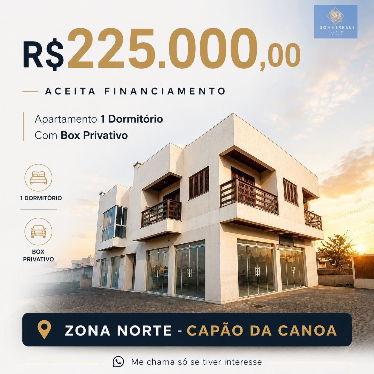 Apartamento, 1 quarto, 61 m² - Foto 1