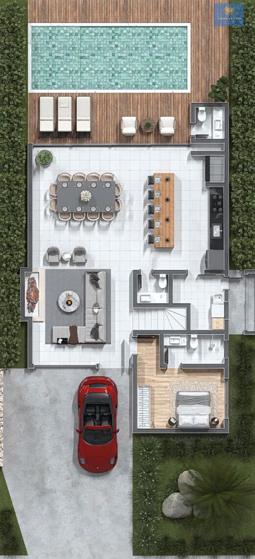 Casa de Condomínio, 4 quartos - Foto 4