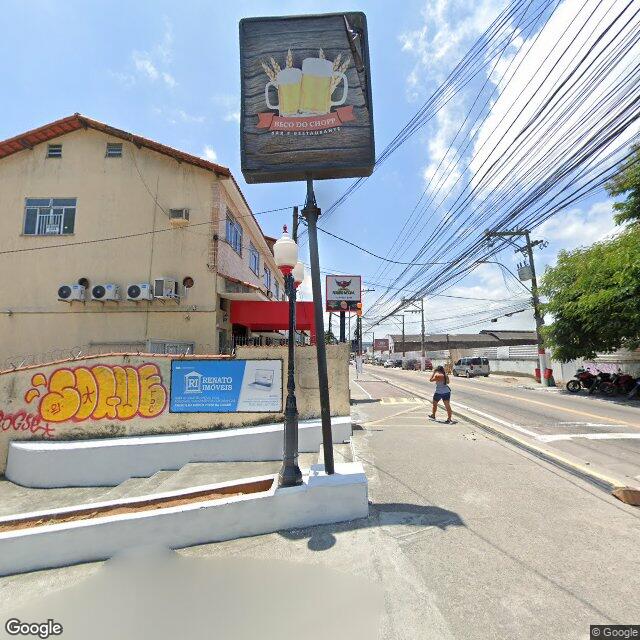 Imagem estática do "Street View" da localização