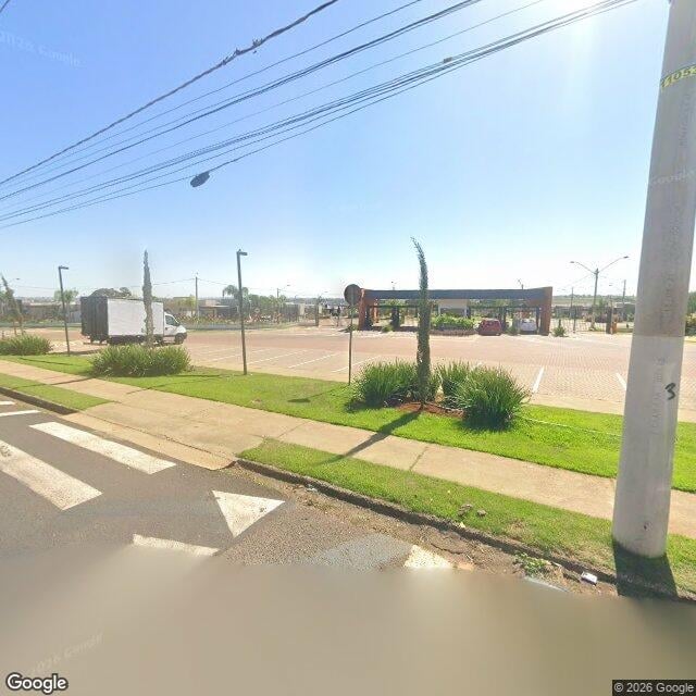 Imagem estática do "Street View" da localização