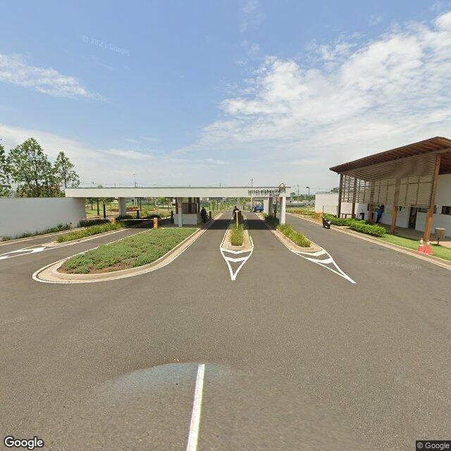 Imagem estática do "Street View" da localização