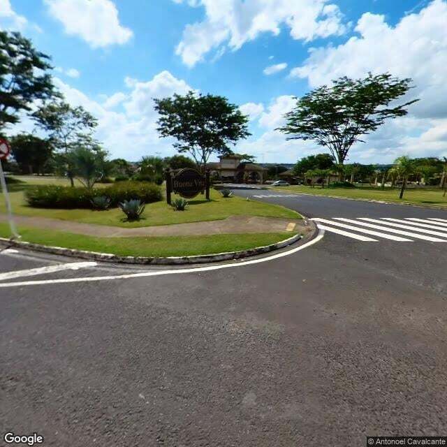 Imagem estática do "Street View" da localização