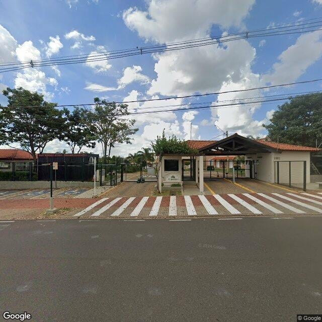 Imagem estática do "Street View" da localização