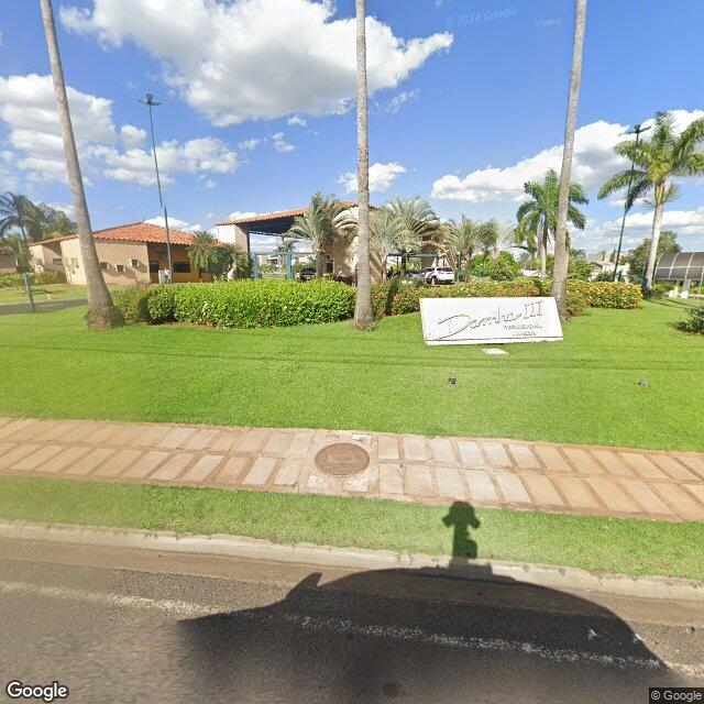 Imagem estática do "Street View" da localização