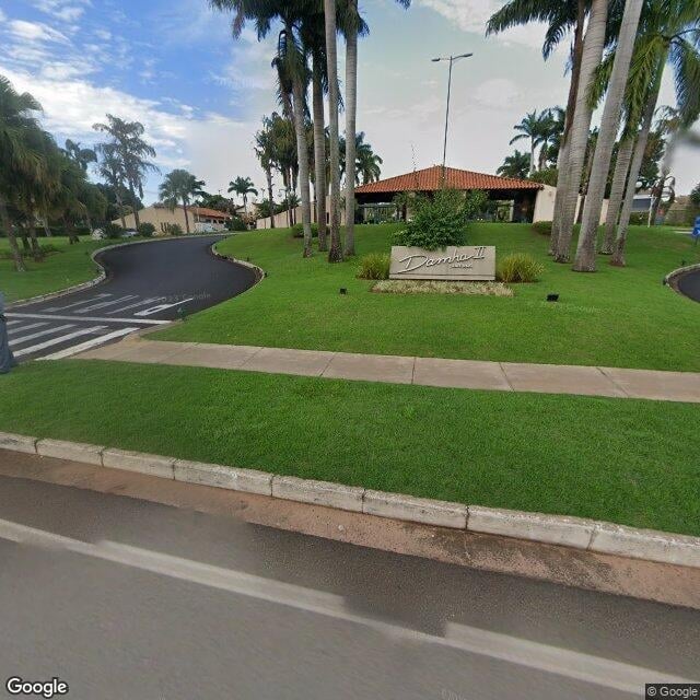 Imagem estática do "Street View" da localização