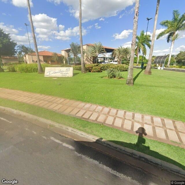 Imagem estática do "Street View" da localização