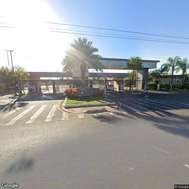Imagem estática do "Street View" da localização