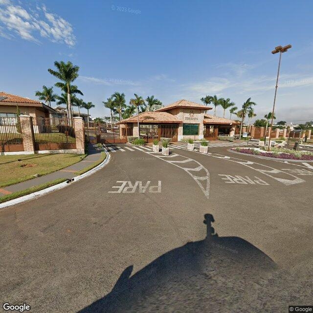 Imagem estática do "Street View" da localização