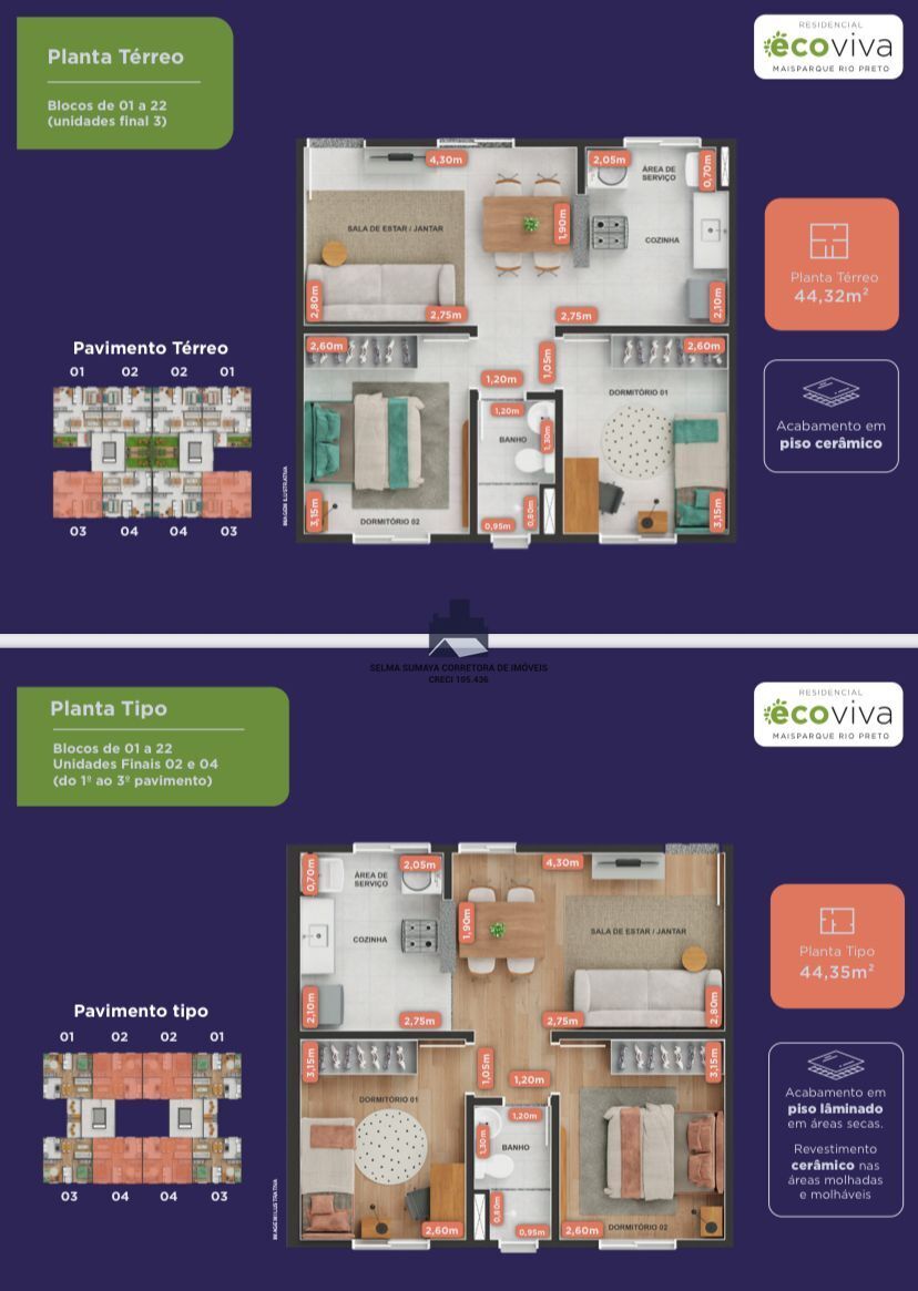 Apartamento com 2 quartos à venda, 48m² — foto 8 de 8