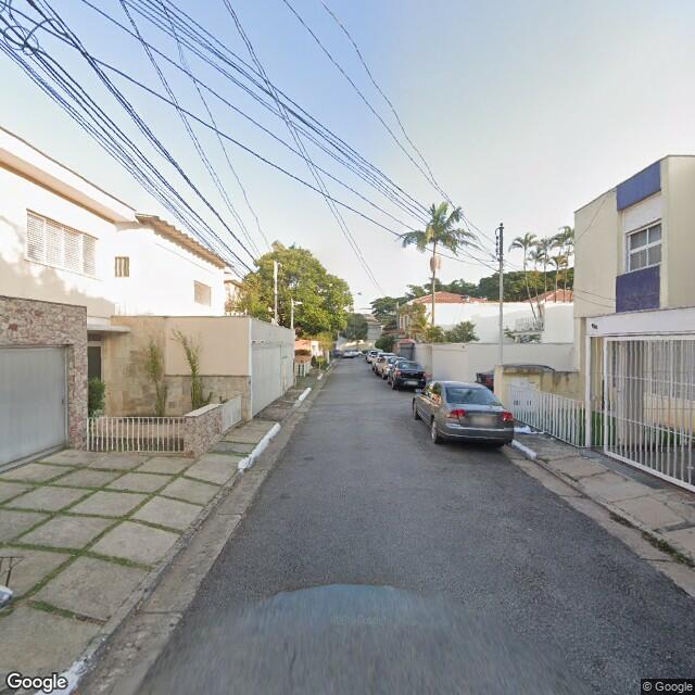 Imagem estática do "Street View" da localização