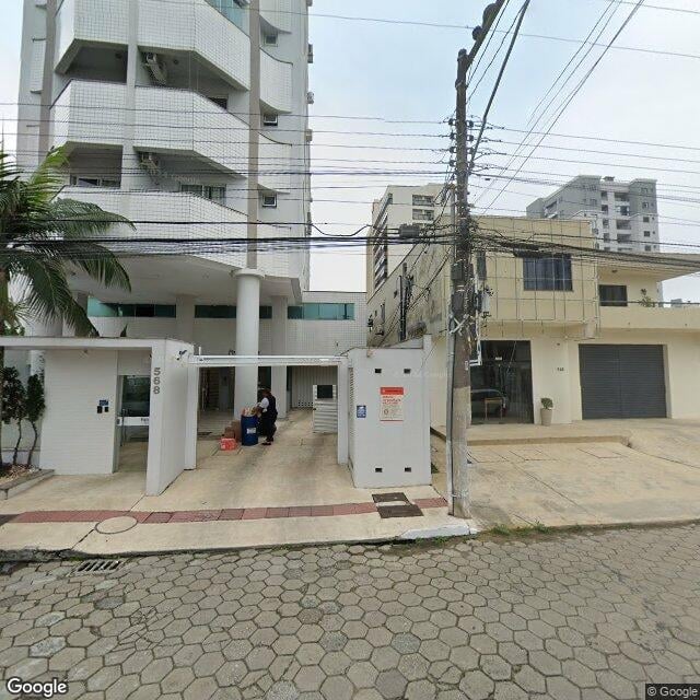 Imagem estática do "Street View" da localização