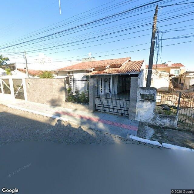 Imagem estática do "Street View" da localização