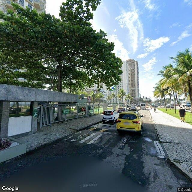 Imagem estática do "Street View" da localização