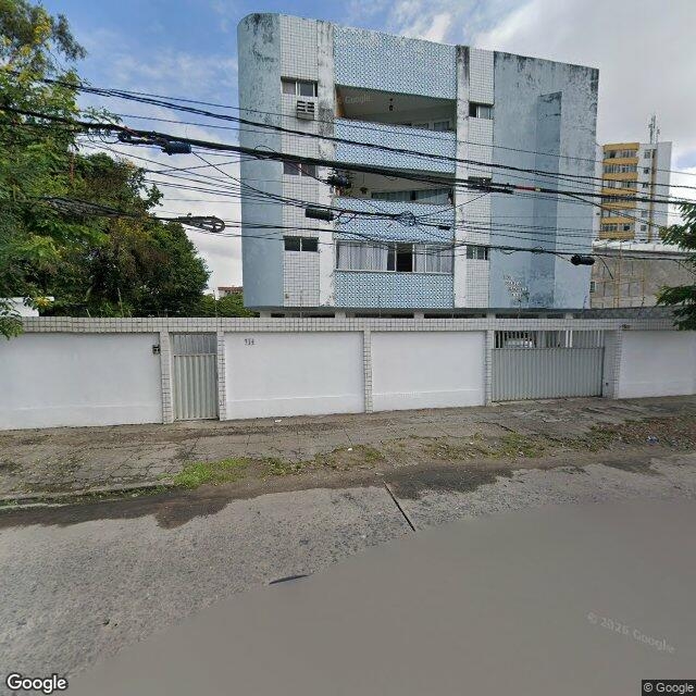 Imagem estática do "Street View" da localização