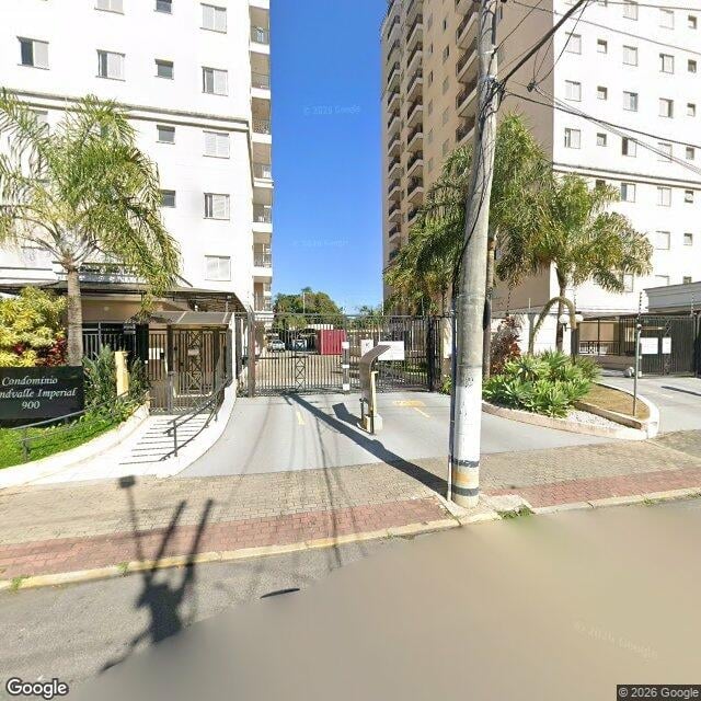 Imagem estática do "Street View" da localização