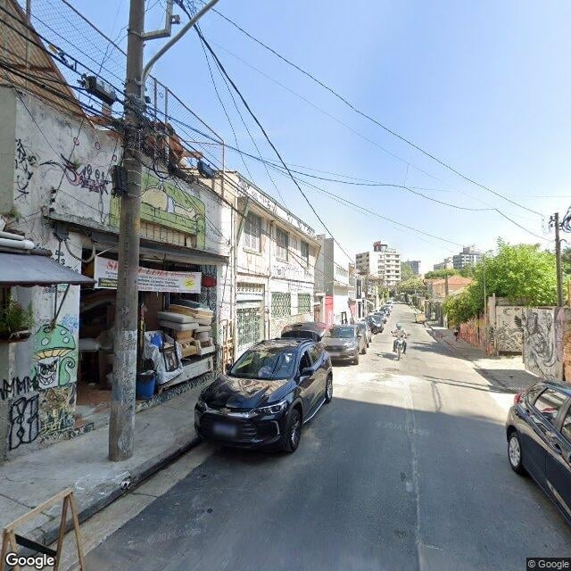 Imagem estática do "Street View" da localização