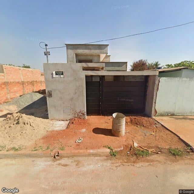 Imagem estática do "Street View" da localização