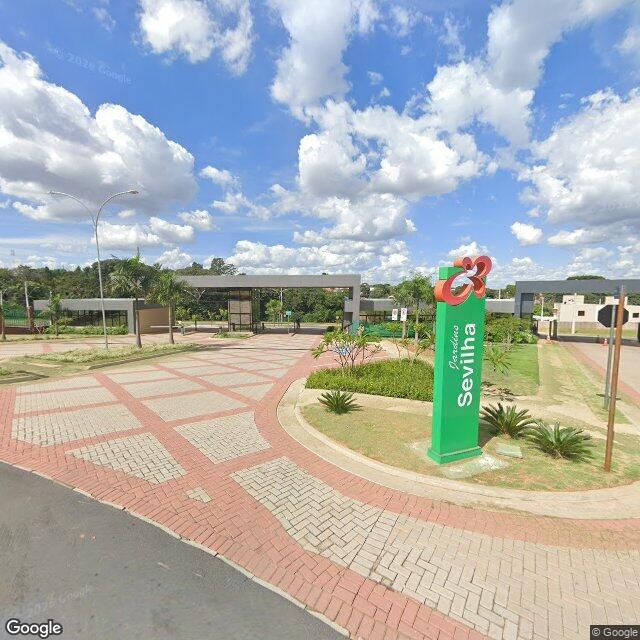 Imagem estática do "Street View" da localização