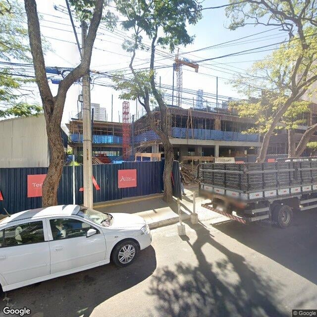 Imagem estática do "Street View" da localização
