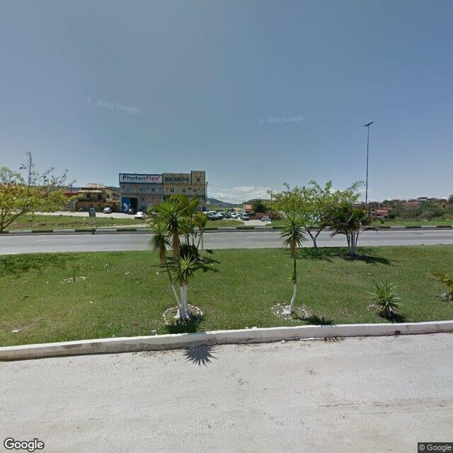 Imagem estática do "Street View" da localização