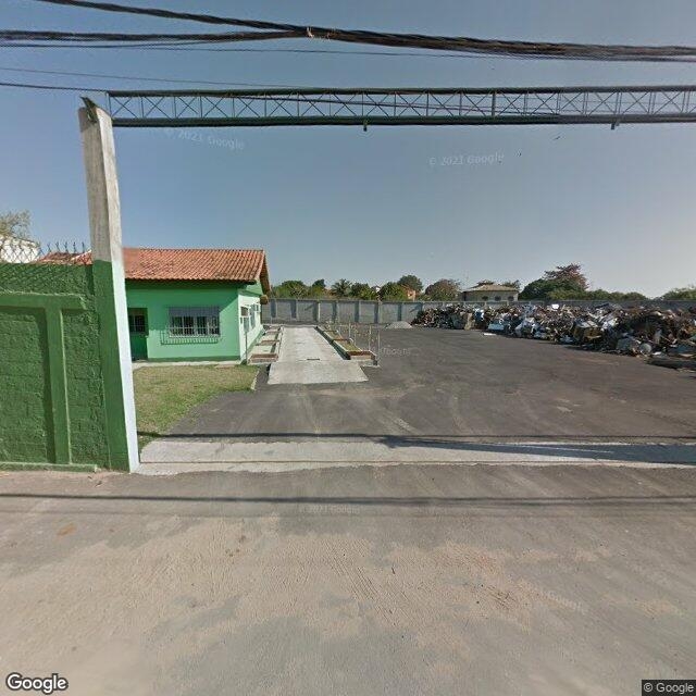 Imagem estática do "Street View" da localização