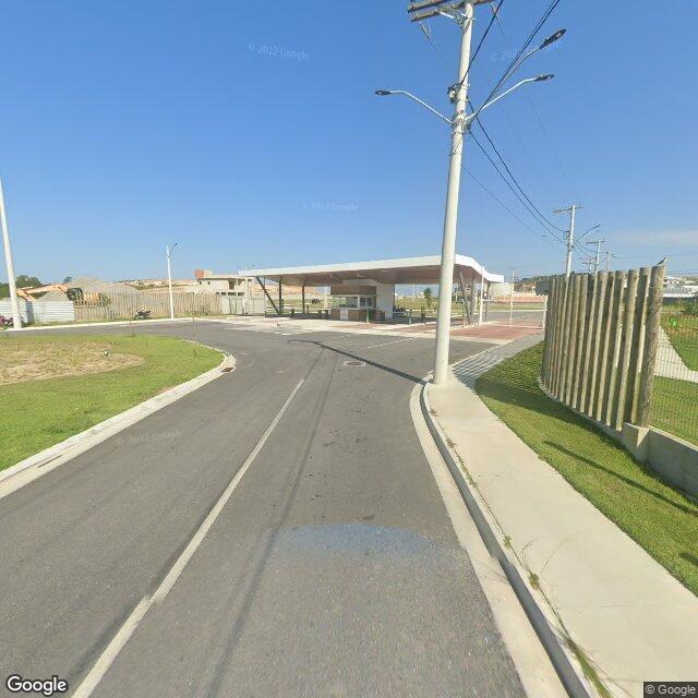 Imagem estática do "Street View" da localização