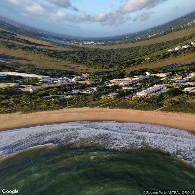 Imagem estática do "Street View" da localização