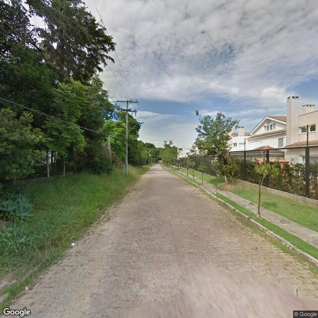 Imagem estática do "Street View" da localização