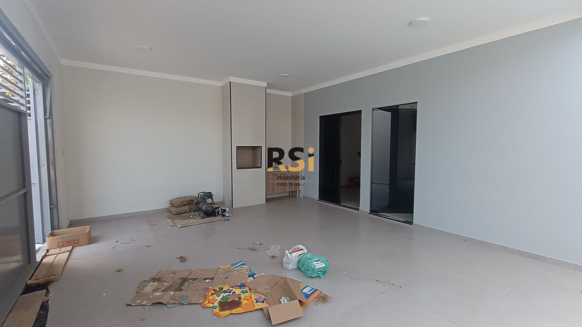 Garagem com Area Gourmet