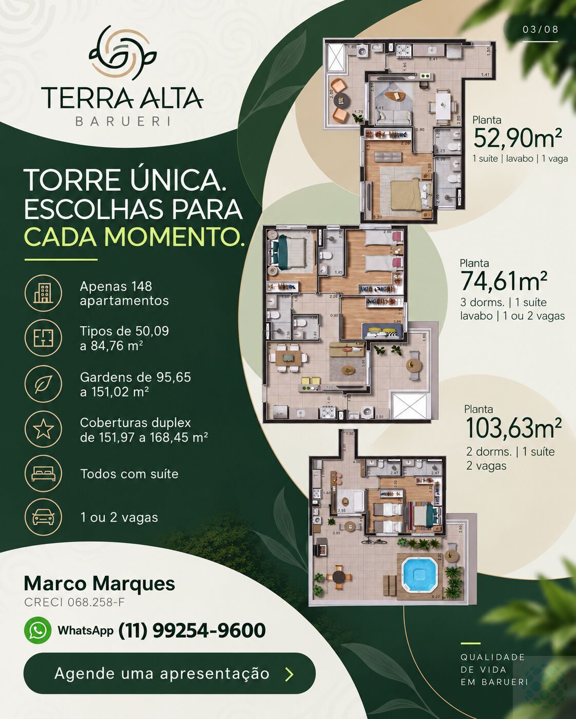 Apartamento, 1 quarto, 50 m² - Foto 7