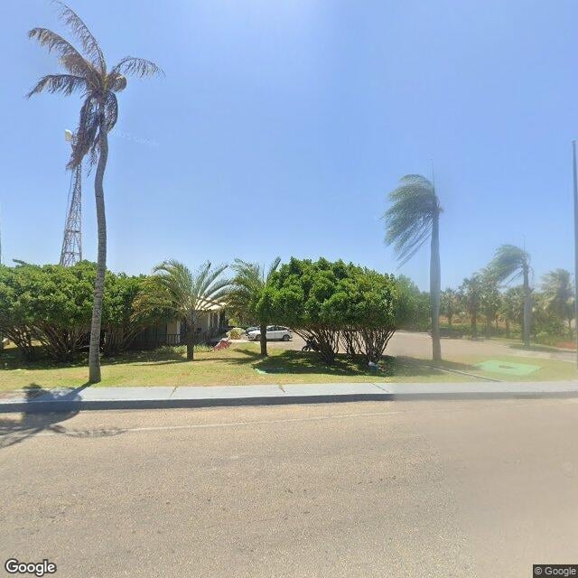 Imagem estática do "Street View" da localização